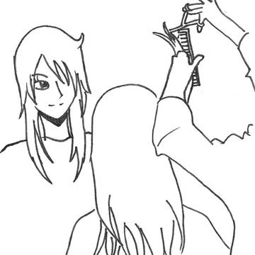 nami☆haircut 【モノクロ】