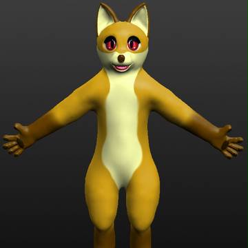 代理キャラ着ぐるみ化計画_モデリング