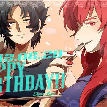 kaiさんお誕生日おめでとうございます!!