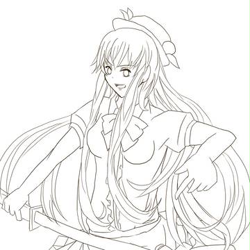 天子線画