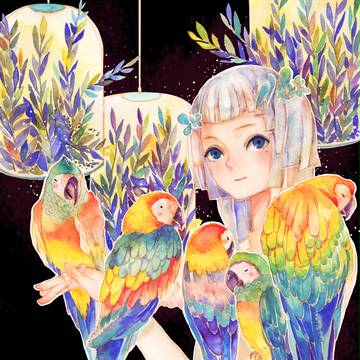 鹦女