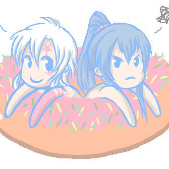 I share my Doughnut with you~