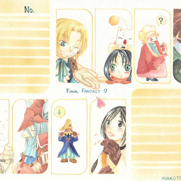 【FF9】メインメンバー