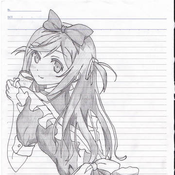 カントク　イラスト　模写