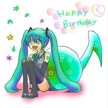 フライング誕生日ミクサン