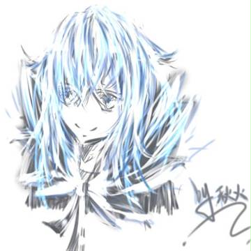 雪のオオカミ【擬人化】