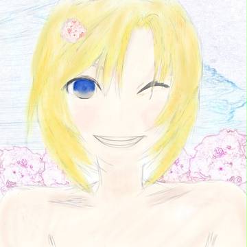 笑顏女