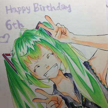 ミクちゃん6歳おめでとう！