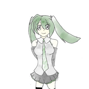 初音ミクを描いてみた番外編