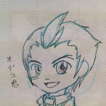 おデコ君