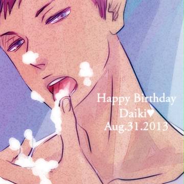 Happy Birthday Daiki♥