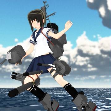 【MMD艦これ】特型駆逐艦 吹雪