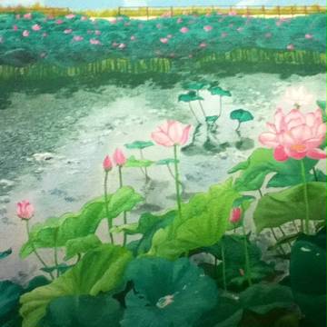 処女作『蓮の沼』