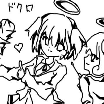 撲殺天使ドクロちゃん　ドクロ＆サバト　塗ってください