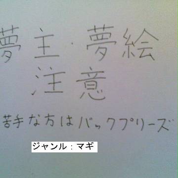 m/a/g/i 夢主