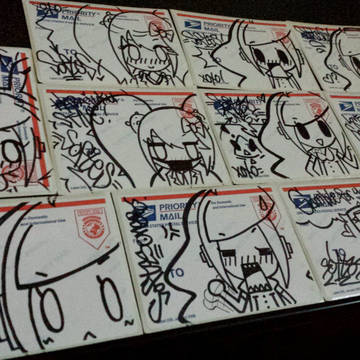 random stickers