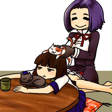 龍田ちゃんと初雪ちゃん