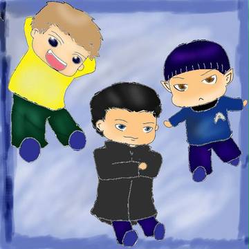 またまた友達の線画を塗ってみた