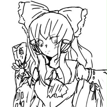 落書き霊夢