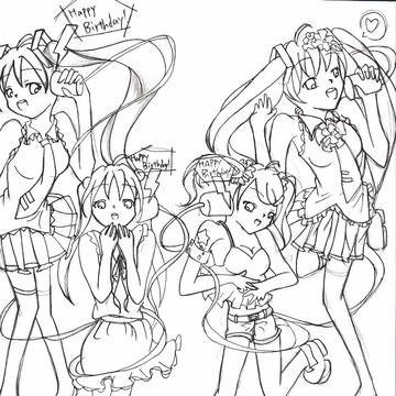 ミク誕　2013＼(^ｐ^)／
