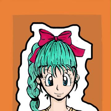 「DragonBall Z」ブルマ