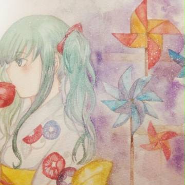 浴衣ミク