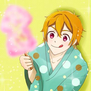 イカ綿あめ