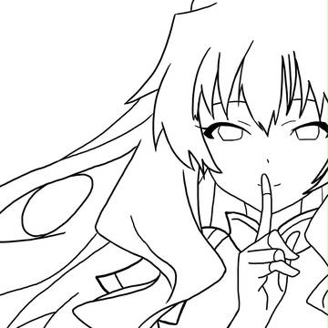 トレス線画（アイマストレスカミュ）