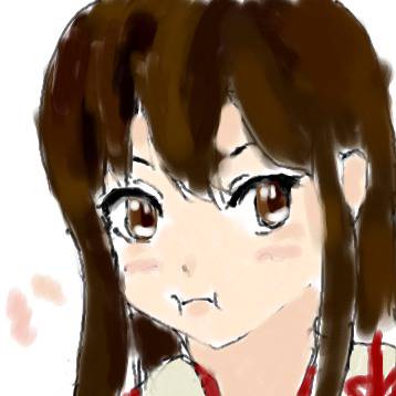 チャットで赤城さん描いてみた