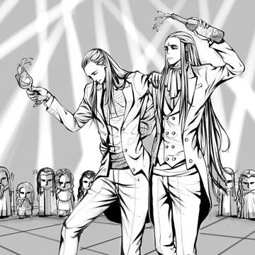 Thranduil x Legolas