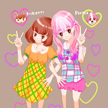 とび森擬人化