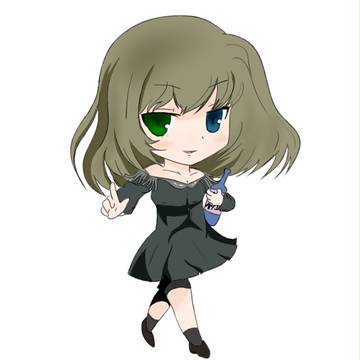 アイコン用デフォルメ楓さん