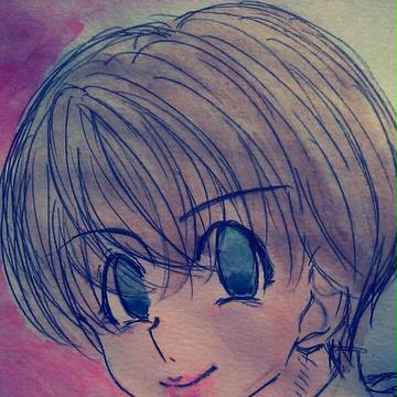 前に
