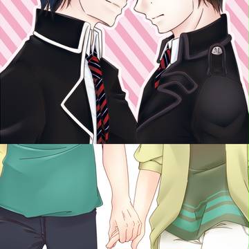 【燐雪再録、燐雪夜劉】小説表紙