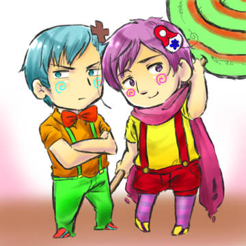 【露独】トリックスターかいてみた！【RusGer】