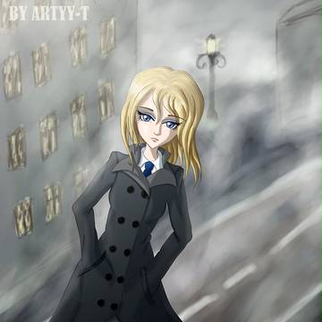 Gray Butterfly - Anne