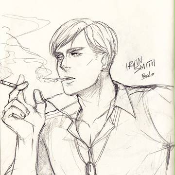 smoking area