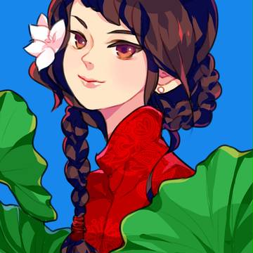 女の子-China