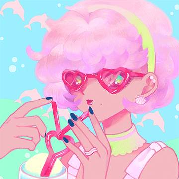 ピンクイルカの海