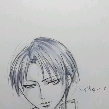 兵長落書き