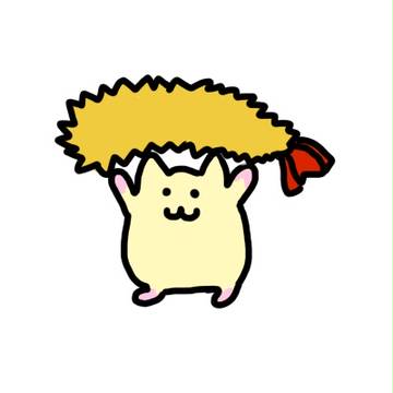 うるせぇ、エビフライぶつけんぞ