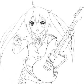 あずにゃん　下書き