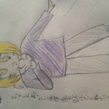 突発的に描いて見た(アルミン)