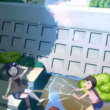 川遊び