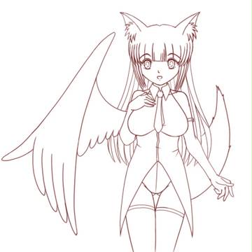 モフリリスさん(線画)