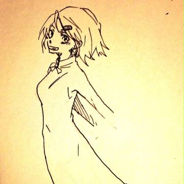 秋だから長袖にしたの