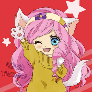 ねこりんご（林檎ちゃんお誕生日おめでとう！②）
