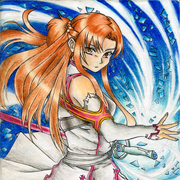Asuna, from Sword Art Online.