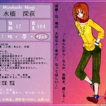 【P-MD】水橋 深荻【キャラシ】