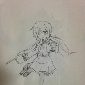 「艦これ」愛だけでは使いこなせないと知り泣きながら描いた「皐月」